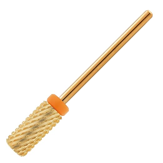 MIRACLE 3/32" Nail Drill Bits Crystal Top Large Barrel Head for Electric Drill Machines ｜ (2X Coarse)