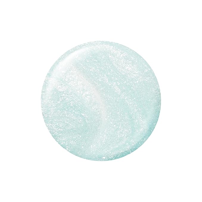 Sally Hansen Miracle Gel Pearls Salon Quality Nail Polish | Gel-Like Formula, Two-Step System, No UV Light Needed, Long Lasting |Semi Opaque, Shimmery | 903 Seas The Day | Blue Nail Polish