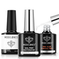 modelones 10-in-One Gel Nail Glue with Nail Dehydrator and Primer for Acrylic Nails Tips/Bloom Gel/Adhesive Bond, Long Lasting Acrylic Nail Supplies
