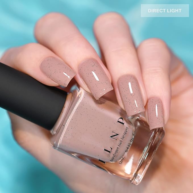 ILNP Tan Lines - Sandy Taupe Speckled Nail Polish