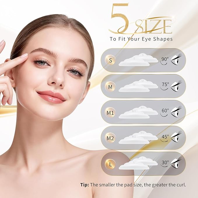 Lash Lift Kit & Eyebrow Lamination Kit - Lash Lift and Tint Kit, 2 in 1 Professional Eyelash Curling Lash Extension and Eyebrow Lift Kit, Lash Lift Easy to Use at Home Diy & Salon, Lasts for 6-8 Weeks