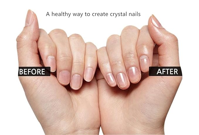 Premium Particular Glass Nail File with Case, Both Sided Filer, Crystal Beauty Nail File, Salon Nail Shine, Top Christmas Stocking Gift Idea for Women, Carmine Red