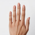 DANNI & TONI Semi Cured Gel Nail Strips Matte Nude (Pure Nude Elegance) Skin Toned Gel Nail Wraps 28 Stickers