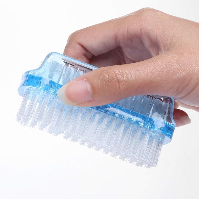BTYMS 6 Pcs Nail Brush for Cleaning Dual-sided Fingernail Scrub Cleaning Brushes Under Nail Cleaning Tool for Toes and Nails