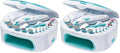 KISS Power File X Nail Dryer, All-in-One Nail Care Kit (2464N) (Pack of 2)