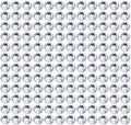 Onwon 288 Pcs Crystal Flat Back Brilliant Round Rhinestones Glass Stones Glitter Gems Faux Diamond for Craft,Nail Art,Shoes,DIY Decorations (SS34 / 7mm, Clear)