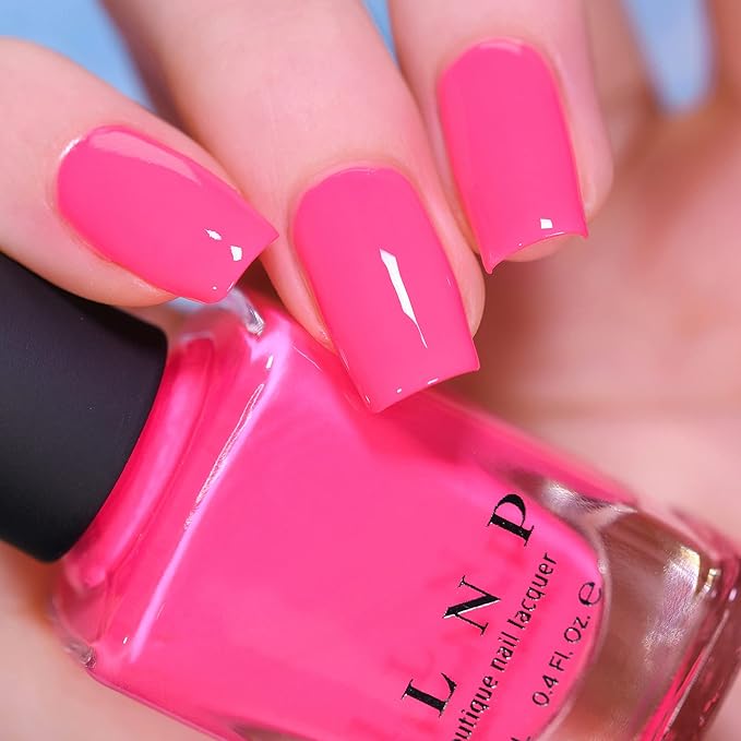 ILNP Two Piece - Striking Neon Pink Cream Nail Polish