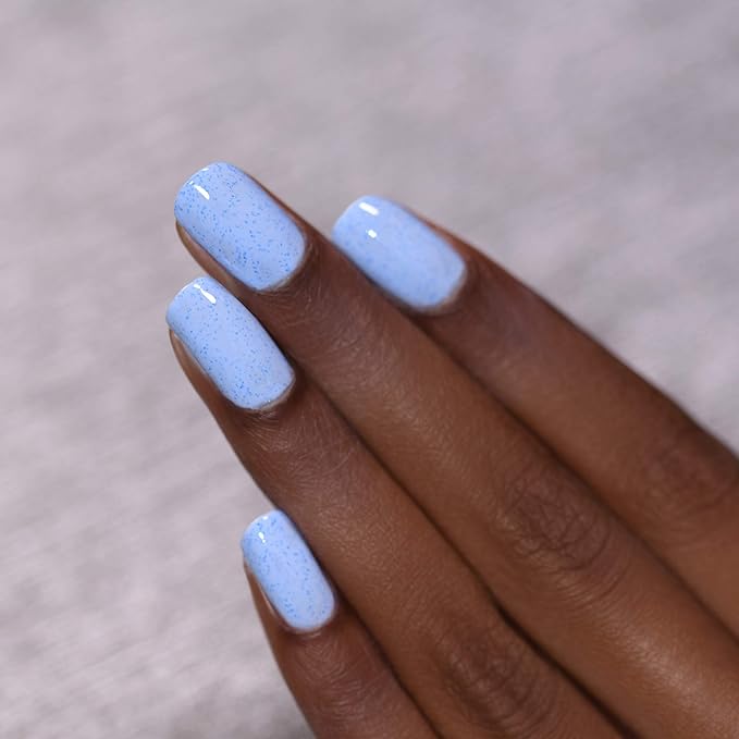 ILNP Bluebird - Perano Blue Speckled Nail Polish
