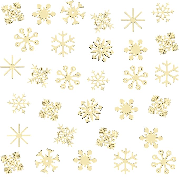 OLYCRAFT 990Pcs Sequins Shining Glitter DIY Snowflake Star Flower Nail Decorations Accessory Kit for Resin Casting and Nail Art
