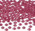 2880 pcs SS4 Fuchsia Hotfix Rhinestones Flatback Round Crystal Glass Rhinestones Gems for Crafts Nail Face Art Clothes Shoes Bags DIY