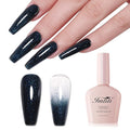 Imtiti 10ml Blue Glitter Gel Nail Polish Long Lasting Soak Off UV Led Gel Polish Salon DIY at Home Gift for Women 1Pcs