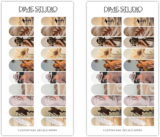 Custom Nail Decals Personalized Nail Art Decorations