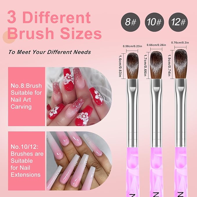 Acrylic Nail Kit for beginners with Everything- acrylic nail kit with drill lamp Acrylic Powder Glitter False Tips Starter Kit - Full Nail Supplies for Nail Extensions