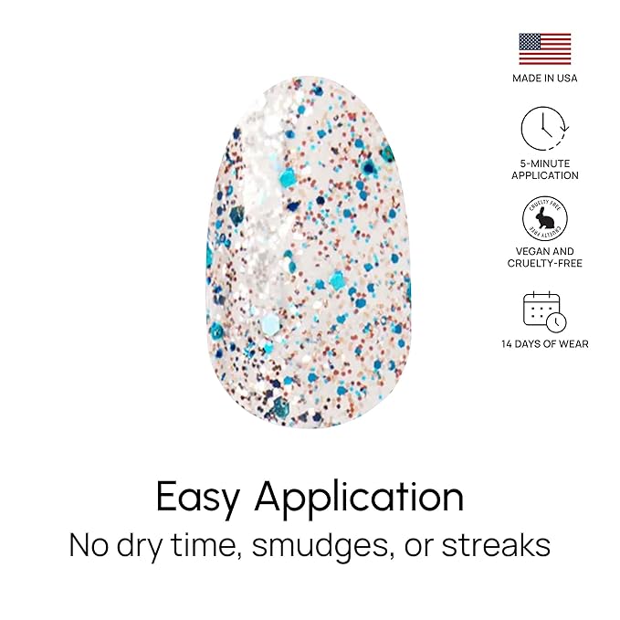 Color Street Jewelry Box Glitter Nail Strips