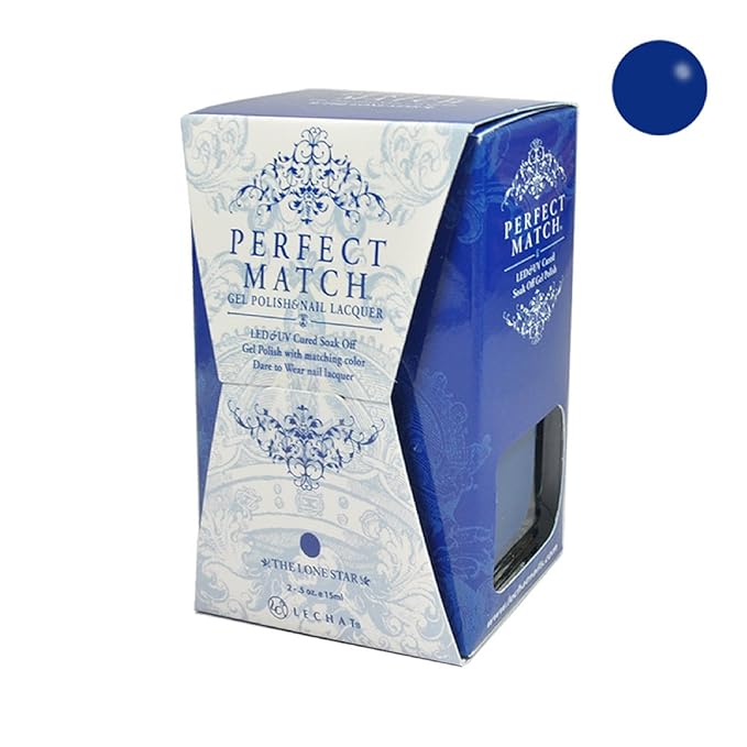 LeChat Perfect Match Gel Polish, The Lone Star, 0.5 Fl Oz (PMS139)