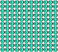 Onwon 1440 Pcs Crystal Flat Back Brilliant Round Rhinestones Glass Stones Glitter Gems Faux Diamond for Craft,Nail Art,Shoes,DIY Decorations (SS12 / 3.1mm, Emerald)