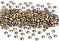 NCB 2880pcs Hotfix Rhinestones Bulk, Clear Rhinestones for Crafts Clothes, Hotfix Crystals DIY Decoration (Aurum, SS8 2.4mm)