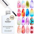 Beetles Blooming Gel - Hema Free Clear Blossom Blooming Gel Polish for Spreading Effect DIY Watercolor Floral Print Soak off U V LED Lamp Cure Nail Diy Manicure Art Design Gift