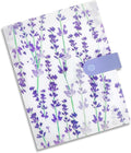 144 Slots Wisteria Flower Nail Art Artistic Stickers Storage Book Transparent Decals Organizer Tools DIY Design Manicure Decoration Empty Photo Display Showing Collecting Album Holder (Floral)