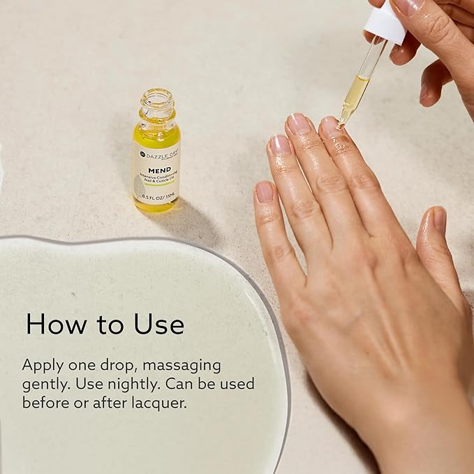 Dazzle Dry Mend Nail Repair Oil, 0.5 oz (15 mL)