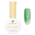 Daily Charme C30 Watermeowlon Bright Velvet Cat Eye Magnetic Gel Nail Polish 15ml, Soak Off UV Led Gel Nail Polish Set, Home DIY/Nail Salon Manicure (Vibrant Green)