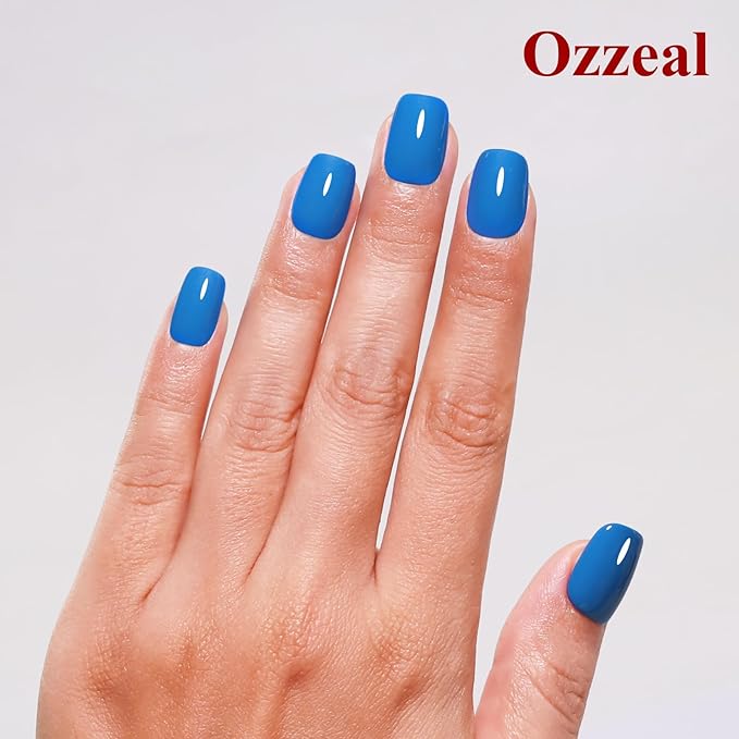 Gel Polish, 0.5 Fl Oz Royal Blue Nail Gel Polish Spring Summer Art Starter Manicure Salon DIY Soak off UV LED Design