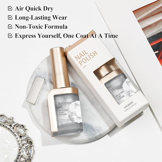 Silver Cat Eye Nail Polish Non Gel, Air Quick Dry Mooncat Nail Polish Magnetic Fingernail Polish Metallic Nail Lacquer Holographic for Nail Art Long Lasting 1PC