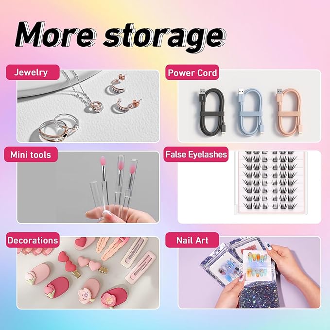 100PCS Press on Nail Packaging Bag, 100PCS Display Card with 231 Pcs Pre-cut Adhesive Tape & Diamond Art Pens & Glue Clay & Tweezers, 6-in-1 Set for Nail Display (Laser star)