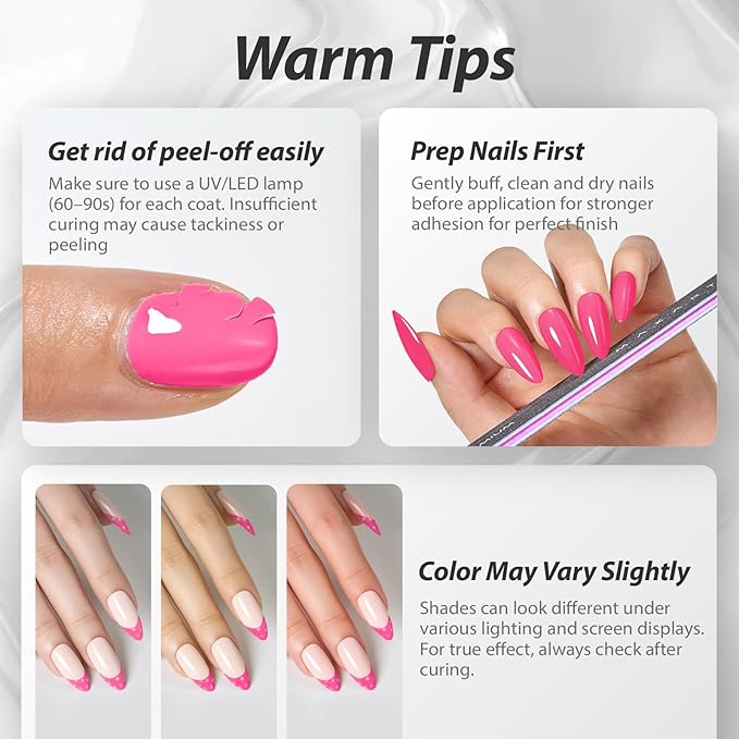 Makartt Ultra-Pigmented Rose Red Gel Nail Polish 15ml One N'Done Gel Polish One-Coat High-Gloss Ceramic Shine, Salon-Grade UV Nail Art Manicure DIY Salon Home - Pop Crush