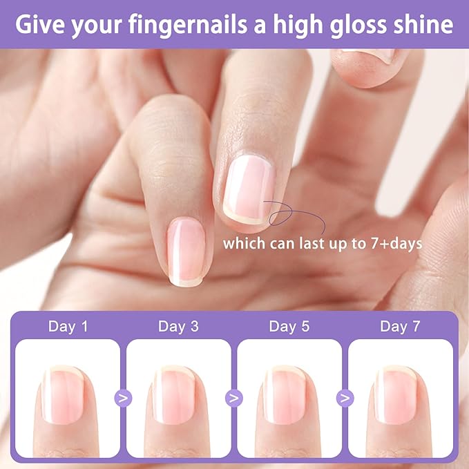 CGBE Nail Buffer and Shine Kit, 20pcs Nail Shine Buffer Blocks for Natural Acrylic Nails Polisher Fingernail Buffer Buffing File 1000/4000 Grit - Purple
