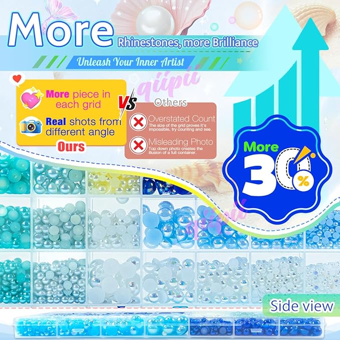 28 Types Blue Flatback Pearls w B7000 Jewelry Glue for Bedazzling Crafting 3mm 4mm 5mm 6mm 8mm 10mm Flatback Colorful AB Half Pearls Charms for Nails Face Eyes Makeup Crafts Tumblers Bottles