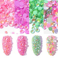 3D Luminous Nail Art Rhinestone Gem Kit Party Theme Luminous 4 Pack(Luminous 2)