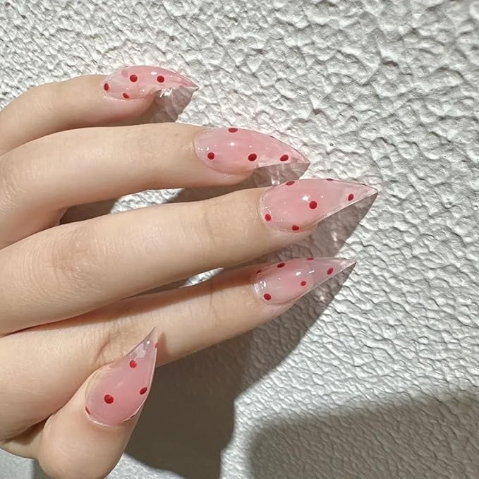 Halloween Press Claw on Nails Long Short Medium Curved Stiletto Handmade Gothic Design Horror Vampire False Nails Dragon Cat Claw Press on Nails Glossy Glue on Nail Thick Acrylic False Nails