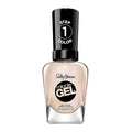Sally Hansen Miracle Gel Salon Quality Nail Polish | Gel-Like Formula, Two-Step System, No UV Light Needed, Long Lasting | Opaque, Shimmery | 188 Only Have Ice For You | Rose Gold Nail Polish