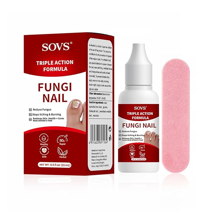 Fungi Nail Toenail Treatment,Gentle Formula, Effectively Improves Nails for a More Beautiful Appearance (1Pcs, 0.5 oz)