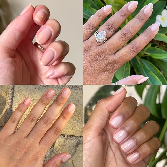 Olive & June Gel Polish | Valentine's Day | UV LED Nail Lamp Needed | Long Lasting | Up to 21 Days of Wear | Damage-Free Removal | Salon-Quality Manicure |The Queen Takes Her Tea with Milk Sheer Mauve