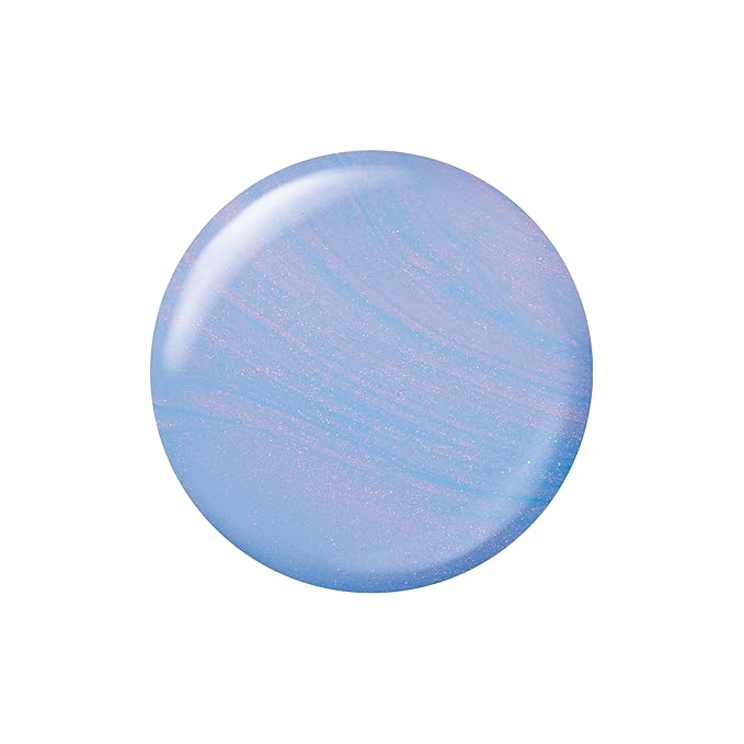 Sally Hansen Miracle Gel Nail Polish Special Effect Top Coat | Salon Quality, Gel-Like Formula, Two-Step System, No UV Light Needed, Long Lasting | 113 Galax-sea | Sheer Glittery Blue Nail Color