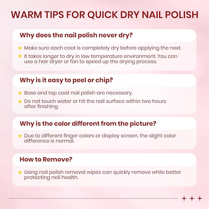 12 Colors Nail Polish Set, Quick Dry Regular Natural Nude Pink Nail polish Non Gel, Atir Fast Drying Fingernail Lacquer for Women Girls Manicure Salon DIY Home