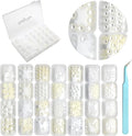 PrettyClaw Nail Art Set 28 Styles Nail Charms (1000+ Pieces) (Set #1)