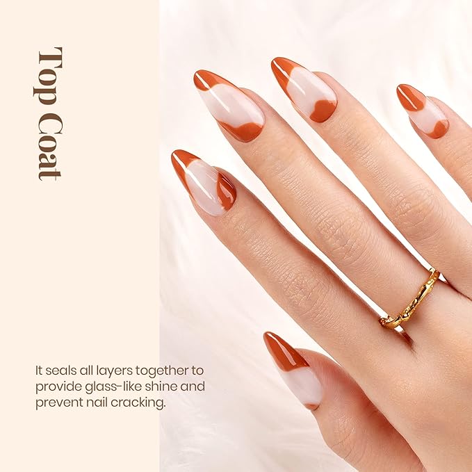 Beetles Gel Polish Gel No Wipe Top Coat and Gel Polish Nail Art Rhinestone Glue Set for Adhesive Resin Gems Diamonds Jewelry Decoration Soak Off Led