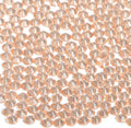 2880 Pieces SS10 Lt.Peach Hotfix Rhinestones Flatback Round Crystal Glass Rhinestones Gems for Crafts Nail Face Art Clothes Shoes Bags DIY