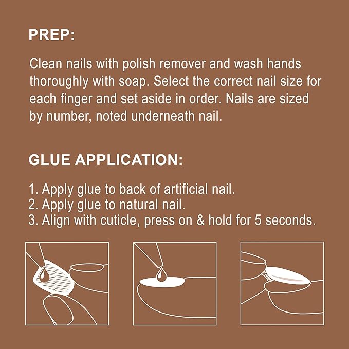 Goldfinger Trendy False Nails Kit, Long Coffin Design Nail, Playful Yellow Pink Abstract Print, Ready to Wear Gel & Manicure Stick Included, Long-Lasting Convenient & Easy to Apply