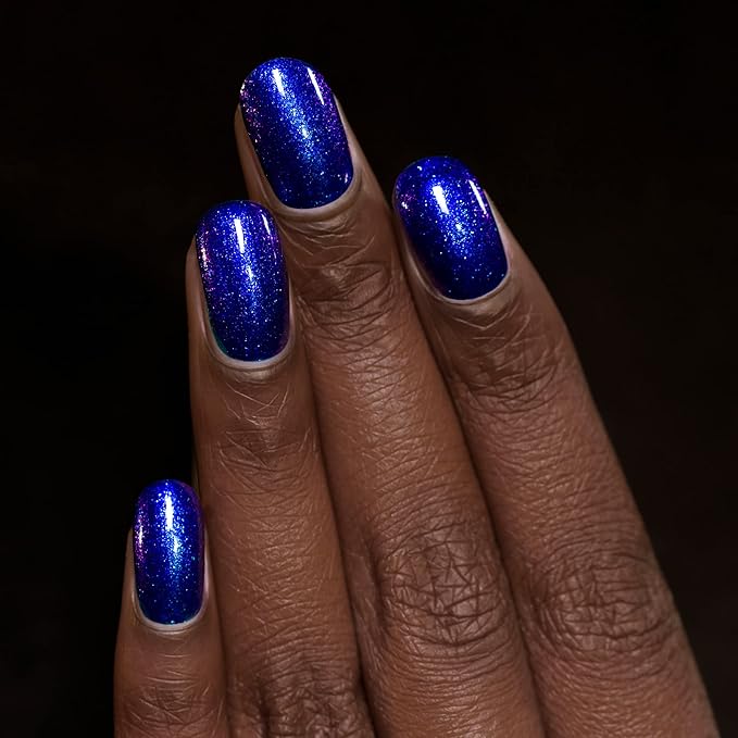 ILNP Last Call - Rich Blue-Violet Shimmer Nail Polish