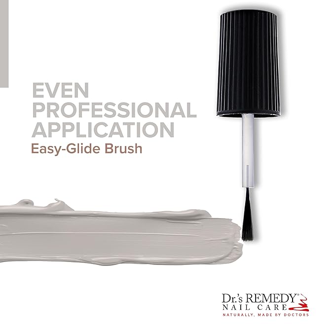 Dr’s Remedy Enriched Nail Polish: Non Toxic, All Natural, and Organic - Doctor Formulated: Strengthens, Restores, Heals, and Protects '24-Free' - HARMONY Haze