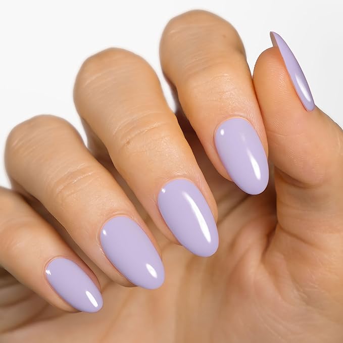 MOYOU LONDON Semi Cured Gel Nail Strips - 20 Pcs. Waterproof Gel Nail Wraps, Cures in Sunlight or UV/LED Lamp, Lasts Up to 2+ Weeks, Stretchable, Easy to Apply & Remove, Vegan & Cruelty-Free