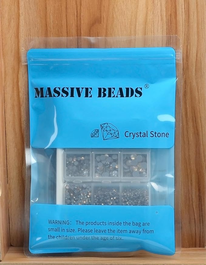 10000Pcs 2-Boxes Mixed Size Hot Fix Round Crystals Gems Glass Stones Hotfix Flat Back Rhinestones with Tweezers and Picking Pencil (Fuchsia)