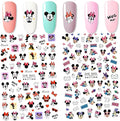 2Pieces 3D Mouse Nail Stickers Cute Kawaii Cartoon Nail Stikers Self-Adhesive Nail Decals for Women Girls Kids Nail Art Stickers (75+Decals)