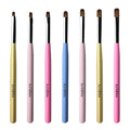 7pcs Macaron Color UV Gel Nail Brush, Acrylic Nail Tips Builder Brush Pen Drawing Brushes Pen Tool Set