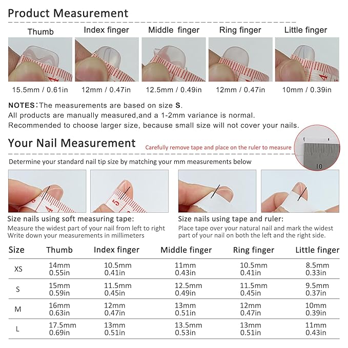 Lovely Sweet Cute Pink Nails Aurora Glitter French Tip Press On Nails Short Almond Soft Gel Fake Nails With Sparkling Waves 3D Bow Ties 10pcs/Box Acrylic Stick on Nails For Women Girls(L)