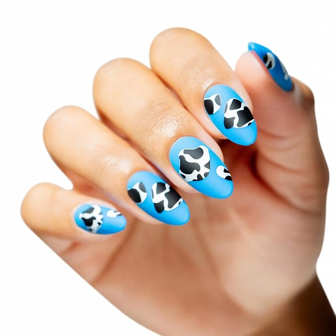 Artistic Colourluxe Press-On Tips - Kit Colourluxe Press-On Tips - Kits Nails - 30 Nails (Peek-A-Moo!, Kit)